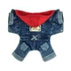Комбінезон для собак джинсовий Dog Baby Ranch XL Blue - зображення 4