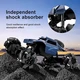 Машинка на радіокеруванні Puxida RC Cars 1:16 Scale Remote Control Truck синьо-чорного кольору - зображення 3
