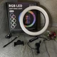 Кільцева світлодіодна лампа RGB LED RING MJ26 - зображення 2