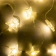 Новогодняя гирлянда штора звезды 120LED 330х190см "Звездопад 300х180Rubber-1WW" Теплый Белый (1009636-White) - изображение 7