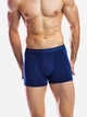 Набор трусов-боксеров мужских Uniconf BB08 L 3 шт Dark Blue (5942542213775) - изображение 2