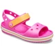 Детские сандалии Crocs Crocband Sandal Kids 23 ярко-розовый/оранжевый 12856 - изображение 1