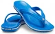 В'єтнамки Crocs Crocband Flip, (11033) 37, яскраво-синій/білий - зображення 1