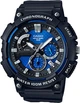 Чоловічий годинник Casio MCW-200H-2A з неоновим дисплеєм Чорний\Синій екран - зображення 3
