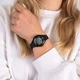 Женские часы Casio LW-203-1B Черный\Салатовый - изображение 4