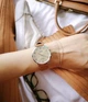 Женские часы Casio LTP-VT01L-5B Золотистые с серебристым/коричневым - изображение 6