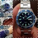 Мужские часы из нержавеющей гипоаллергенной стали Orient RA-AA0002L19B Синие с серебристым - изображение 6