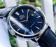 Мужские часы с прозрачной задней крышкой Orient RA-AC0F06L10B Темно-синие с серебристым - изображение 8