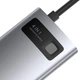 USB-хаб Baseus Metal Gleam Series 4-in-1 Multifunctional Type-C HUB Docking Station Gray（Type-C to HDMI*1+USB3.0*1+USB2.0*1+PD*1） (CAHUB-CY0G) - изображение 5