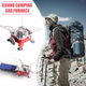 Похідна портативна газова плита з п'єзопідпалом Calmrex Portable Stove міні пальник туристичний, газова плитка для кемпінгу - зображення 7