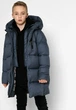 Пальто пуховик зимний X-WOYZ DT-8348-35, 11лет 146-152см джинс - изображение 1