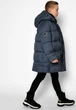 Пальто пуховик зимний X-WOYZ DT-8348-35, 11лет 146-152см джинс - изображение 2