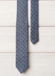 Галстук Pierre Cardin хлопковый Серо-синий - размер one size(7118/9031/5540) - изображение 2