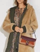 Шкіряна жіноча сумка Tabby Shoulder Bag 26 In Colorblock CH2 коричнева - зображення 5