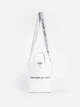 Кожаная женская сумка через плечо Off-white VIRGIL ABLOH WHITE "FOR DISPLAY ONLY" TOTE BAG белая (OFB2) - изображение 1