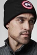 Зимняя мужская шапка Canada Goose ARCTIC DISC TOQUE Black черная (CGMH1) - изображение 1
