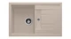 Кухонная мойка LONGRAN ULTRA ULS 780.500 песочная (38 Terra) + подарок доска разделочная - изображение 1