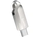 Флешка HOCO USB3.0 Type-C OTG UD8 64GB, срібляста - зображення 1