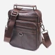 Сумка-планшет мужская кожаная Vintage leather-21272 Коричневая - изображение 1