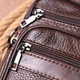 Сумка-планшет мужская кожаная Vintage leather-21272 Коричневая - изображение 12