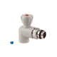Кран радіаторний THERMO ALLIANCE PPR кутовий 25х3/4" з американкою DSW432 - зображення 3