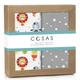 Набор пеленок Cosas SAFARI & STARS Бязь 80x100 см 2 шт (4822052086681) - изображение 1