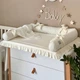 Пеленальный матрасик Baby Chic на детский комод с рюшем молочный, 5151718 - изображение 1