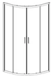 Душевая кабина RADAWAY Alienta E 80x90 без поддона (10248090-01-01) - изображение 4