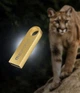 Флеш-накопичувач Mibrand Puma 64GB USB 2.0 Gold (MI2.0/PU64U1G) - зображення 3
