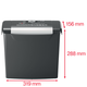 Шредер Rexel Momentum S206, 6 мм, 6 листов, 9 л (2104568EU) - изображение 3