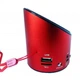 Портативна Bluetooth Колонка Wester WS-Q10 Red - зображення 2
