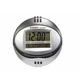 Настільний електронний годинник KK 3806N формат 12/24 Чорно-сріблястий (zx-4266) - изображение 1