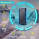 Мощный павербанк (powerbank) Zao PB006 с солнечной панелью и Qi зарядкой, 30000 mAh - изображение 6