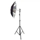 Набор студийного света с зонтом Prolighting PLAS 83 silver Kit-1 - изображение 6
