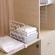 Розділювач для полиць Lesko A949 26,5*24*2,2 см White для сортування одягу LOZ - зображення 5