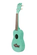 Укулеле KALA MAKALA SHARK SOPRANO SURF GREEN UKULELE (231432) - изображение 3