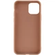 Силиконовый чехол Candy для Apple iPhone 14 (6.1") Коричневый Без бренда - изображение 2