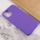 Силіконовий чохол Candy для Apple iPhone 14 Pro (6.1") Бузковий Без бренду - зображення 4