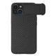 Карбонова накладка Nillkin Synthetic Fiber S Magnetic для Apple iPhone 14 (6.1") Black - зображення 1