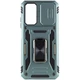 Ударопрочный чехол Camshield Army Ring для Xiaomi Redmi Note 11 Pro 4G/5G / 11E Pro / 12 Pro 4G Зеленый / Light Green Без бренда - изображение 2