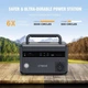 Портативна зарядна станція Powerbank з розеткою CTECHi GT300 300Вт 299 Вт/год LiFePO4 - изображение 2