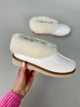 Жіночі зимові уггі ShoesBand Білі натуральні шкіряні на середню/широковатую стопу всередині цигейка 39 (25,5 см) (S39001-2з) - зображення 8