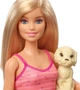 Кукла Барби купание щенков (Barbie Doll & Puppy Playset, Blonde) - изображение 2