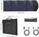 Портативна сонячна панель для УМБ CHOETECH 100W (193x37 см) 1x100W, 1xUSB QC3.0 18W, 1xUSB-C PD3.0 45W, 1xUSB-A 12W (SC009) - зображення 4