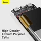 Портативная батарея Baseus Bipow Digital Display 20000mAh 15W с поддержкой быстрой зарядки 2USB/1Type-C. QC. Білий - изображение 10