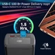 УМБ Promate PowerMine-130W 38000 мАч, 130 Вт, 2хUSB-С Power Delivery, USB-A QC3.0 Black (powermine-130.black) - зображення 2