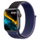 Нейлоновый ремешок Fruct Sport Loop Band для Apple Watch 42/44/45/46/49 mm Midnight Blue Black - изображение 1