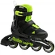 Детские ролики RollerBlade MicroBlade Black/Green размер 33-36.5 (rb191) - изображение 1