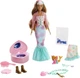 Игровой набор Barbie Color Reveal Surprise Par Яркое превращение Цветной сюрприз Русалочка (GXV93) - изображение 5