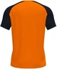 Футболка Joma ACADEMY IV оранжево-черная XS 101968.881 - изображение 2